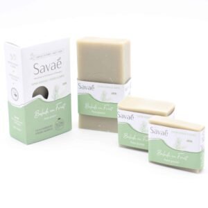 Savon à froid argile verte parfumé à l'huile essentielle de sapin pectiné