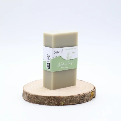 SAV04_100g_Etiquette Savon au sapin 100 g