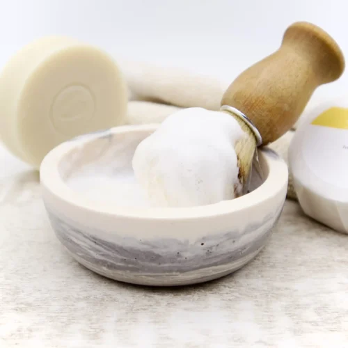 Savon à raser - mousse au blaireau Bârba papa - Savon à raser - Zéro déchet - mousse onctueuse