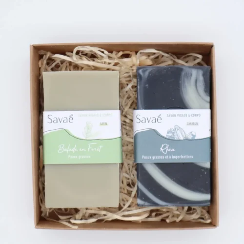 savons saponifiés à froid pour peaux grasses