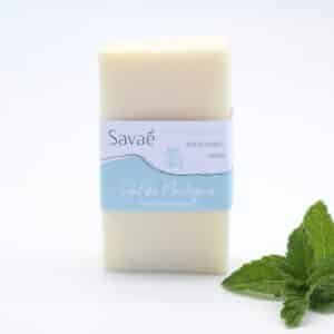 Salut des montagnes - Savon surgras arnica et menthe poivrée - Tous types de peaux