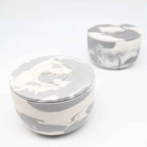 Bols de rasage en jesmonite version grand modèle