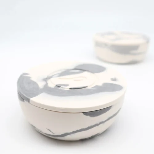 bols de rasage en jesmonite petit format