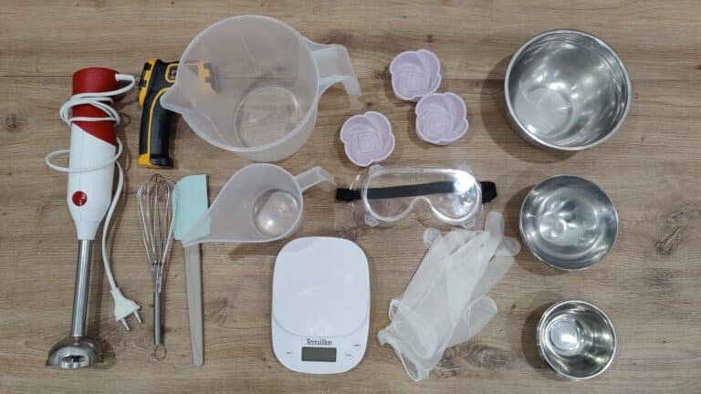 matériel pour la fabrication d'un savon à froid
