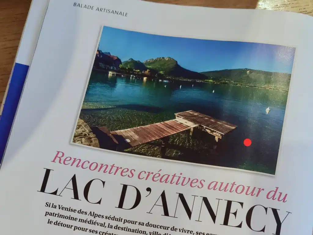 magazine 100 idées  spécial lac d'Annecy