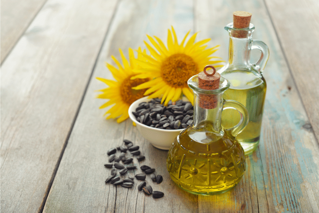 Insaponifiables en savonnerie : huile de tournesol oléique